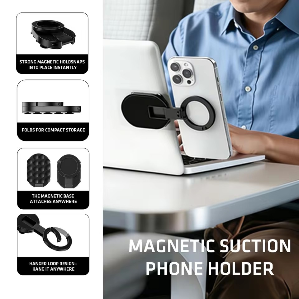 Taco Stand Holder - MA39 Magnetischer Faltbarer Handyständer Universal 360°