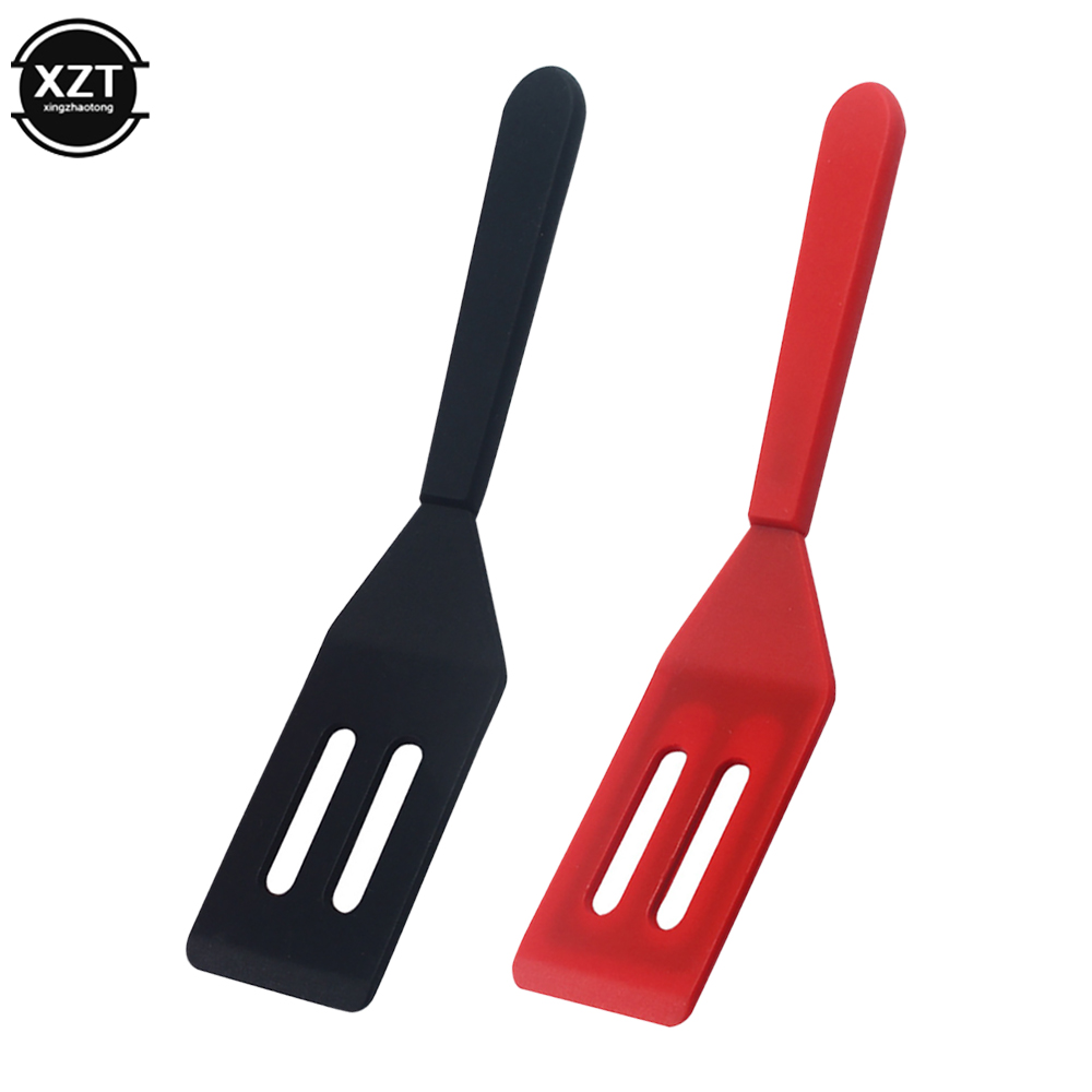 Okonomiyaki Spatula - Mini-Spatel aus lebensmittelechtem Silikon, antihaftbeschichtet, Bratpfanne,