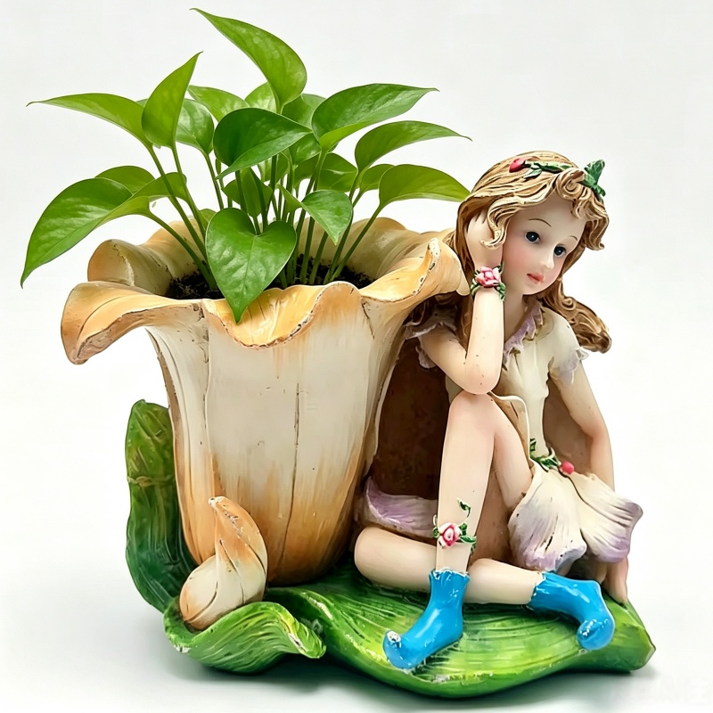 Blume Fee Vase Kaktus Silikon  – Potsticker Mold Bewertung und Preis