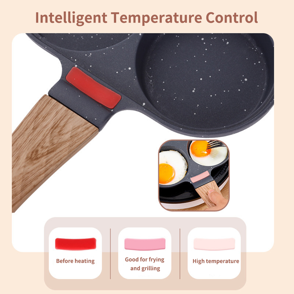 Antihaft-4-Eier-Bratpfanne mit – Mini Pancake Griddle Bewertung und Preis
