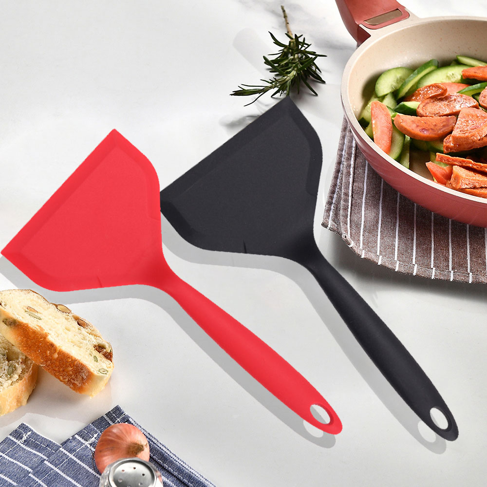 Red BK Antihaft-Silikonwender, – Okonomiyaki Spatula Bewertung und Preis