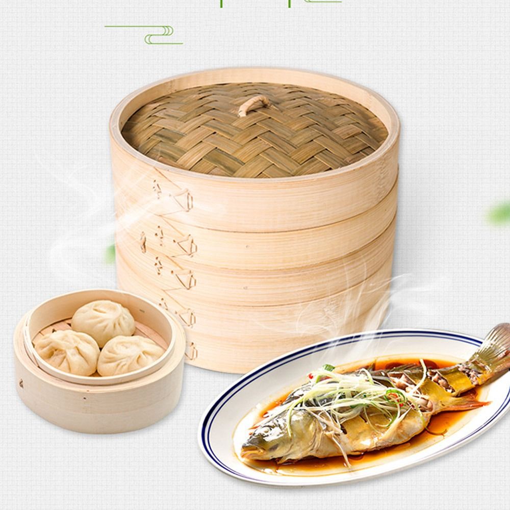 Chinesischer Dampfkorb, Bambus – Bao Steamer Bamboo Bewertung und Preis